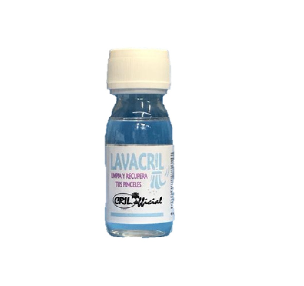 Lavacril Limpiapinceles Cril 60 ml — Para pinceles con acrílico